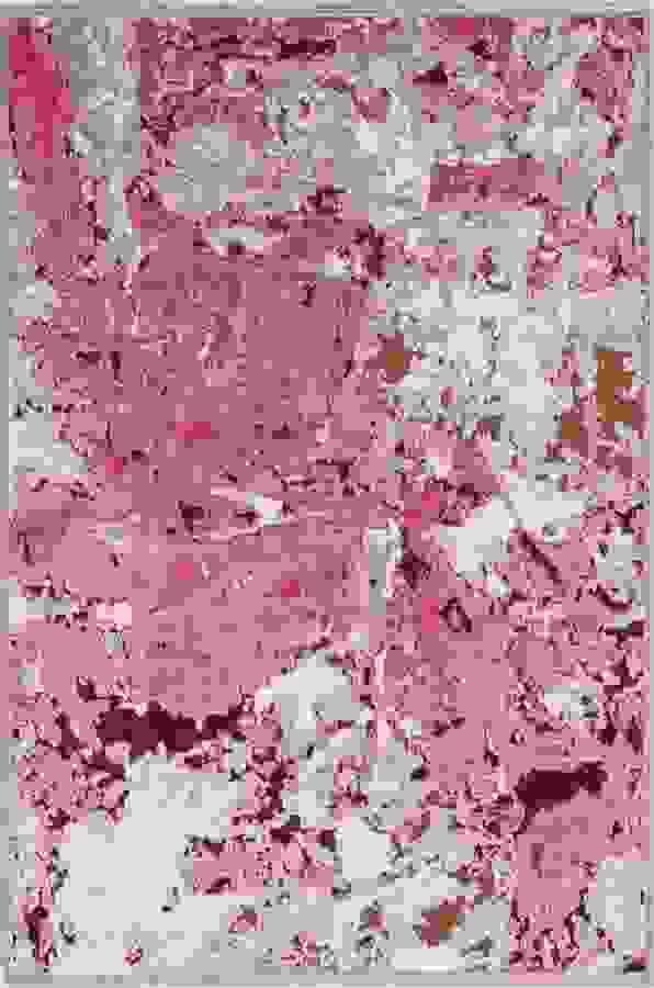 Pink-grauer Reliefteppich