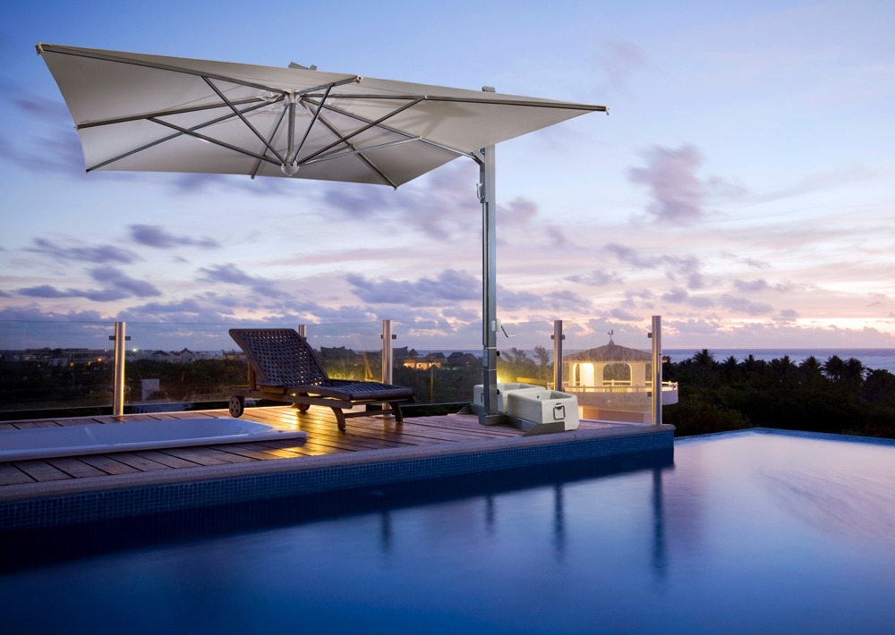 Shading for terraces