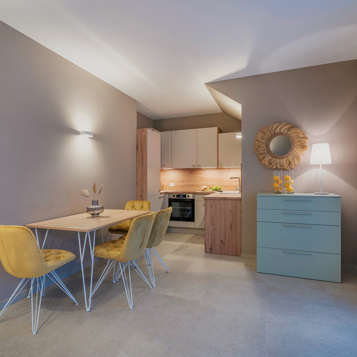 Small and functional kitchen