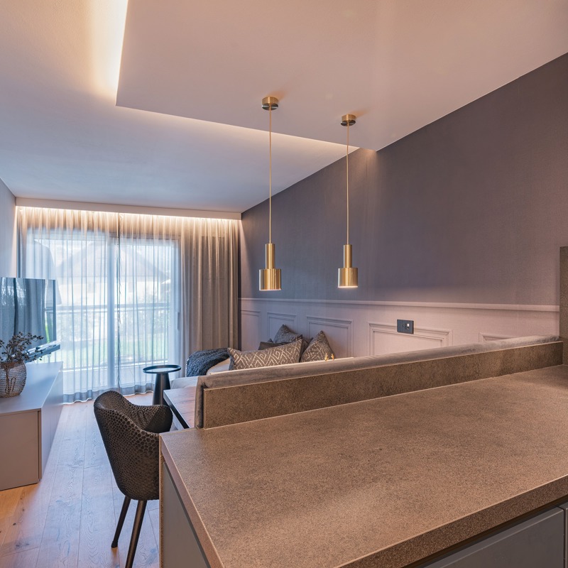 Small new-build flat