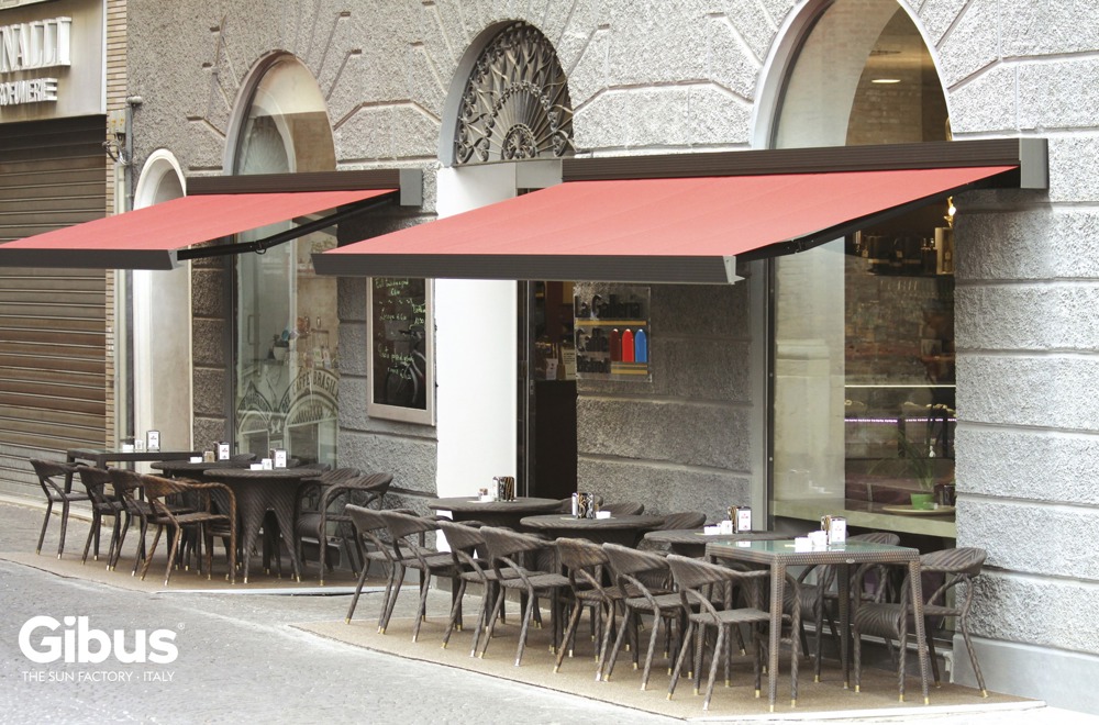 Sun awnings from Gibus