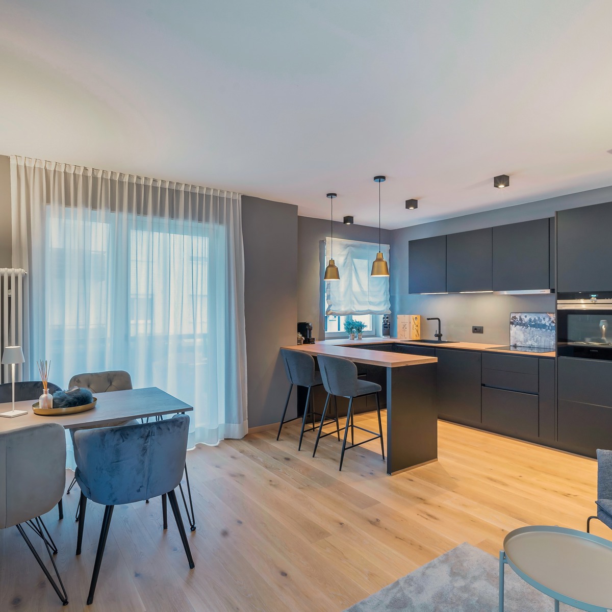 Kitchen planning for a small single flat