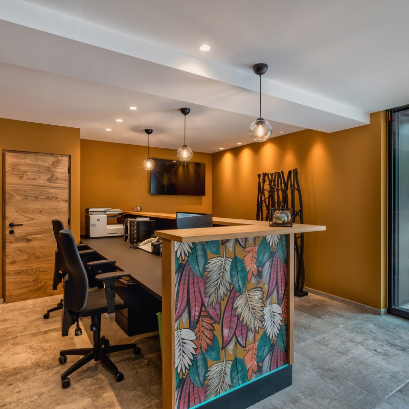 Residence Montani - the somewhat crazy reception