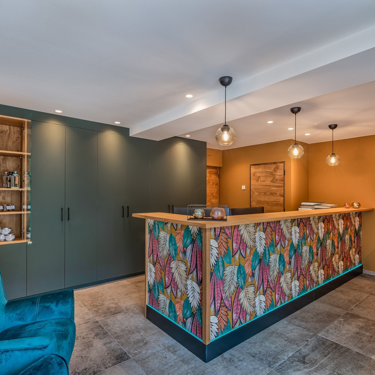 Residence Montani - the somewhat crazy reception