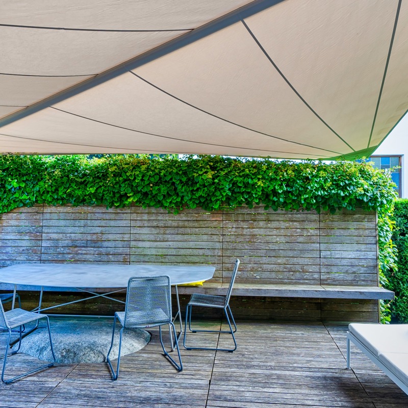 Terrazza ombreggiata villa privata