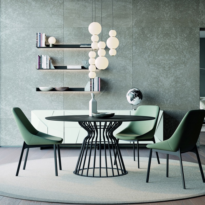 Organic shapes and natural textures