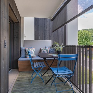 Small new-build flat