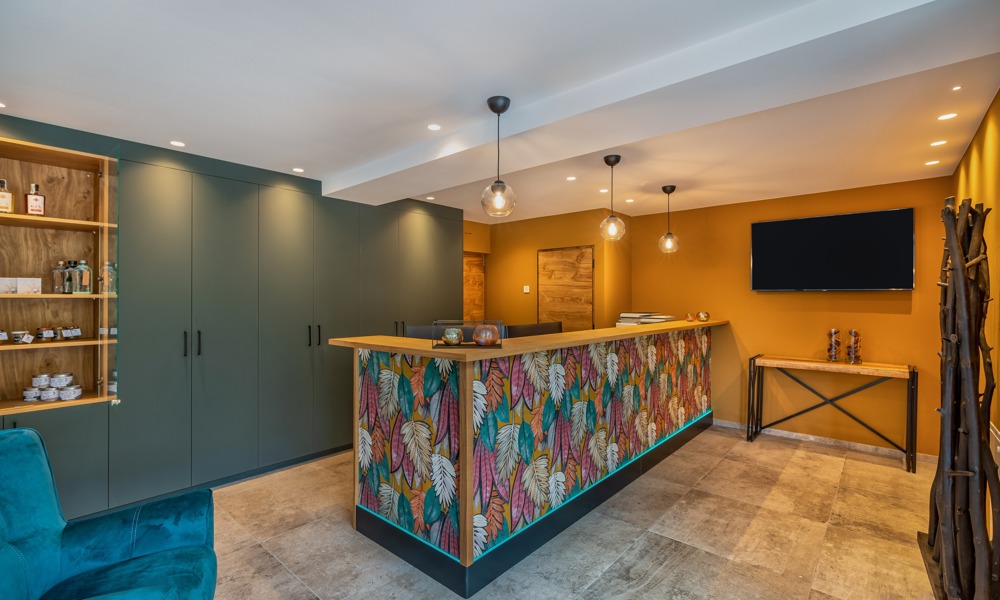 Reception area renovation