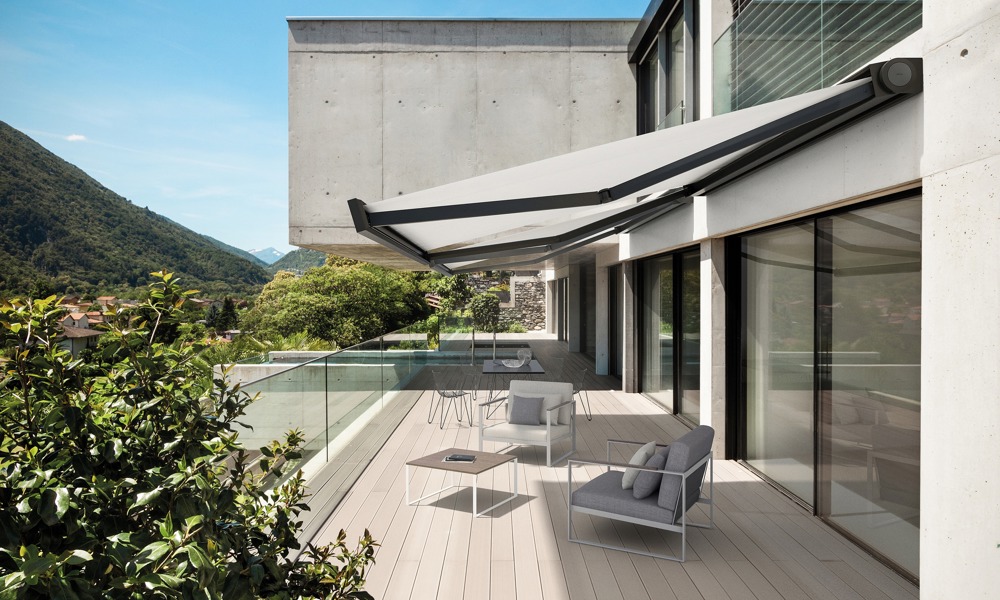 Sun awnings from Gibus
