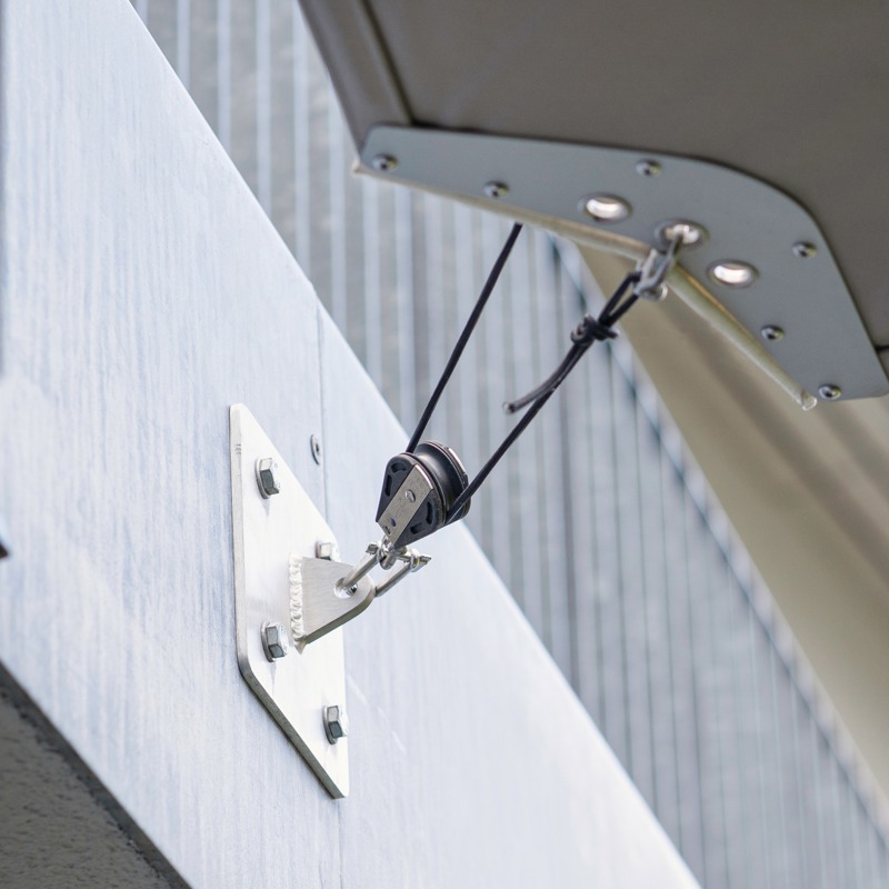 Terrazza ombreggiata villa privata