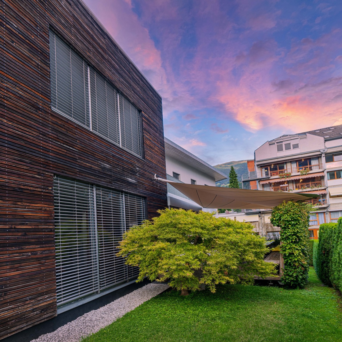 Terrazza ombreggiata villa privata