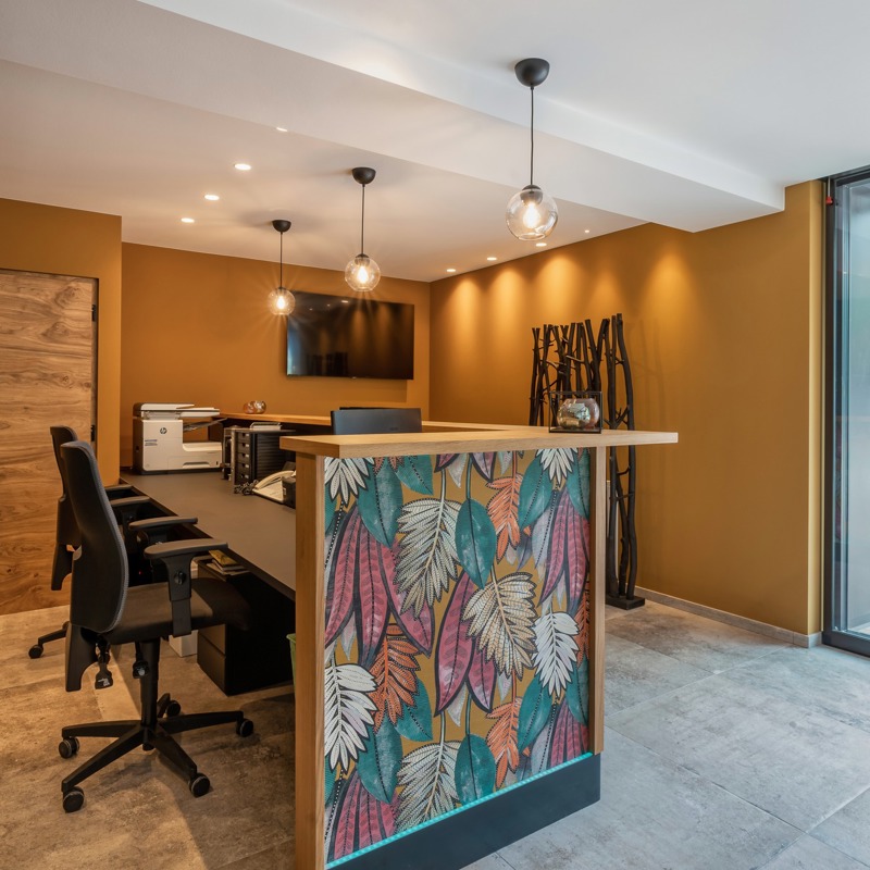 Residence Montani - the somewhat crazy reception