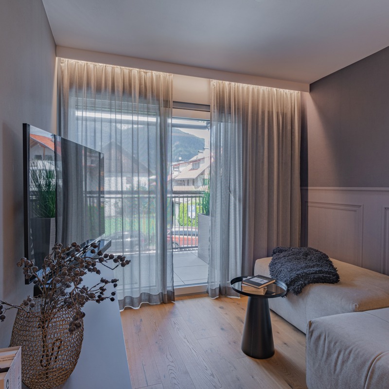 Small new-build flat