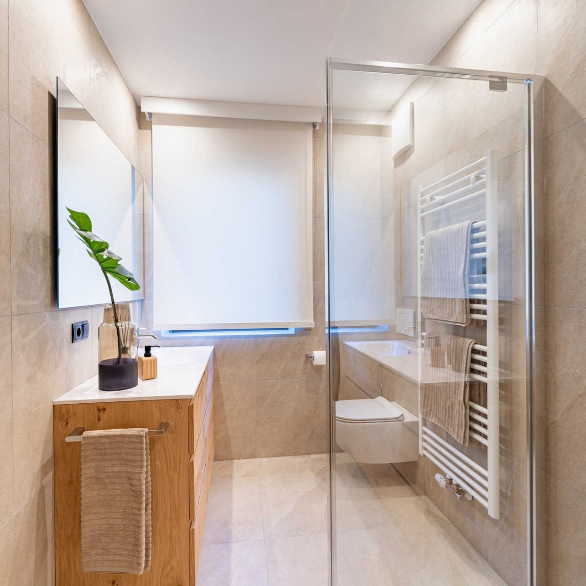  Ristrutturazione del bagno in un appartamento per vacanze di 45 anni