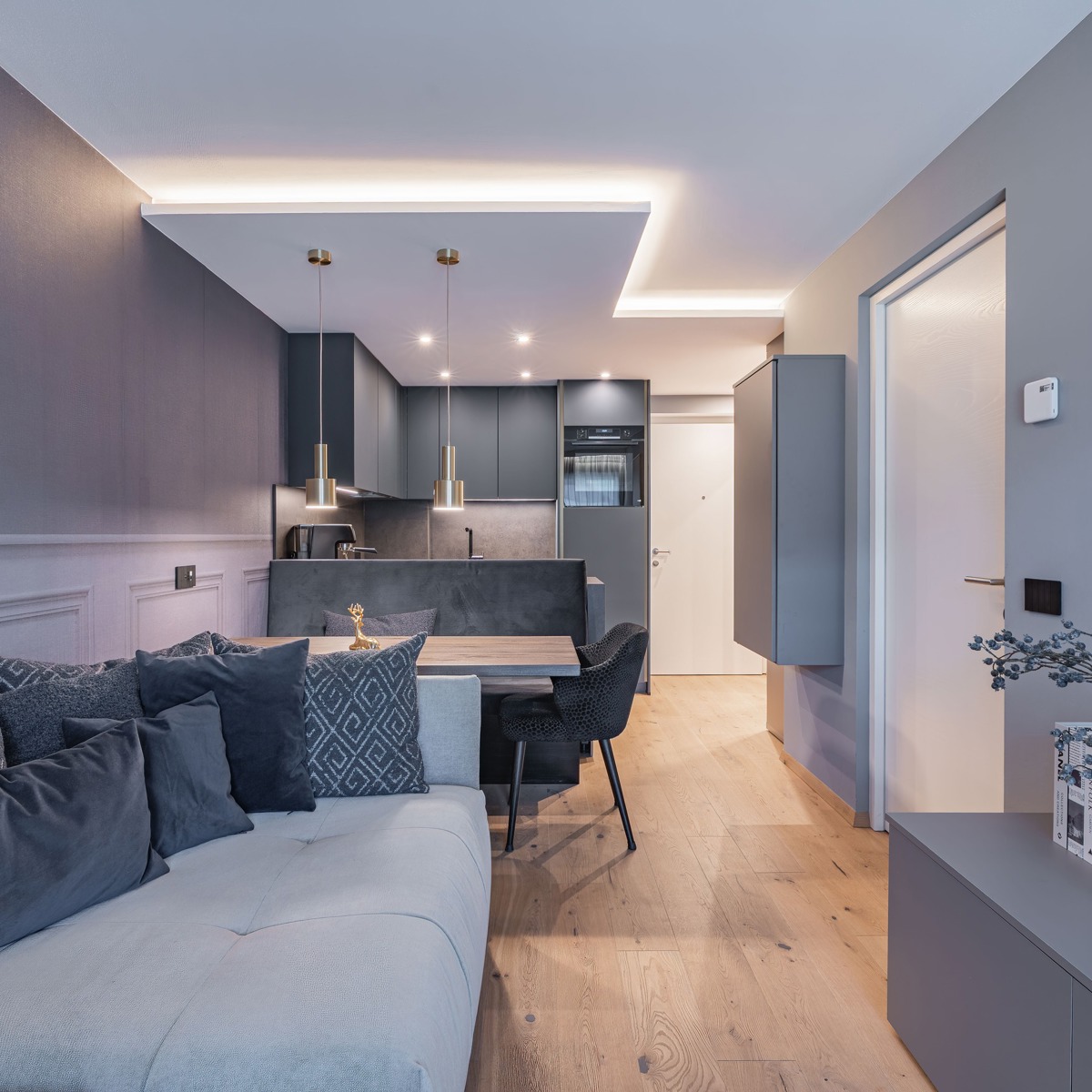 Small new-build flat