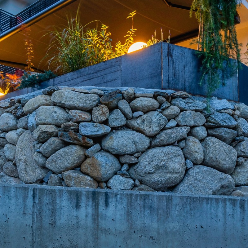 komplette Außengestaltung für Ferienappartement